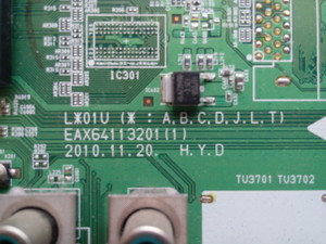 MAIN MODELO / 32LV2500 / LG EBT61592801 / EAX64113201(1) / MODELO 32LV2500