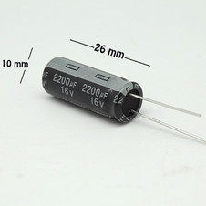 CAPACITOR ELECTROLITICO 105 C