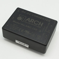 CONV.AC-DC 15W,I=90-264V,I=+-12V/65