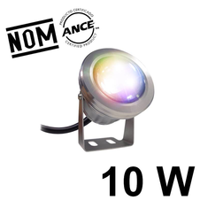 Foco Reflector Led Rgb Para Exteriores 10w