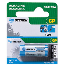 PILA ALCALINA TIPO CILINDRO, DE 12 VOLTS, 55 MAH