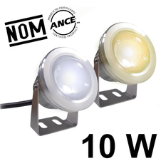 Foco Reflector Led Blanco Frío y Blanco Cálido Para Exteriores 10w