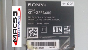 PANTALLA DE CRISTAL LIQUIDO SONY KDL-32FA400